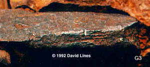 London Artifact G3 Iron Hammer Cretacious Stone